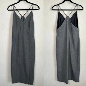 Epoque Evolution Wool Blend Gray Cami Tank Dress Size Small